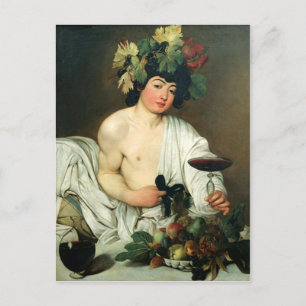 The Young Bacchus, Caravaggio Postcard