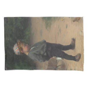 The Young Biologist With a Frog (by Paul Peel) Pillowcase
