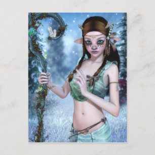 The Young Druid Postcard