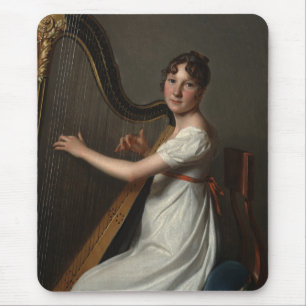 The Young Harpist 1804-1806 Mouse Pad