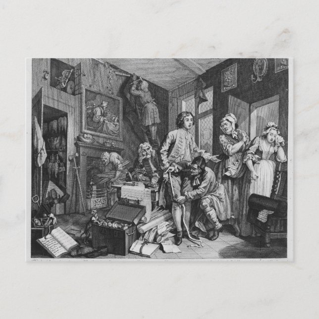 The Young Heir Takes Possession Of Postcard (Front)