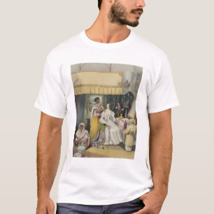 The Young Lady's Toilet, plate 2 from 'Anglo India T-Shirt