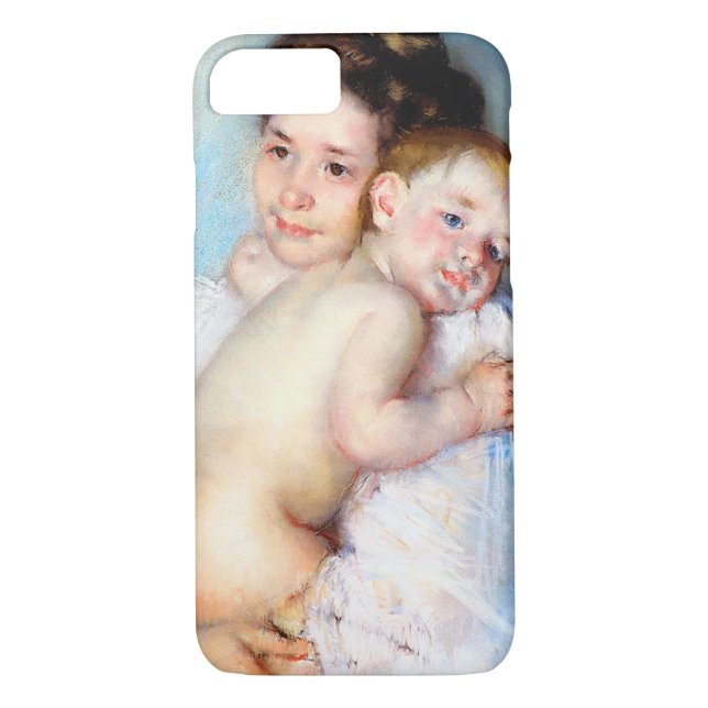 The Young Mother, Cassatt Case-Mate iPhone Case (Back)