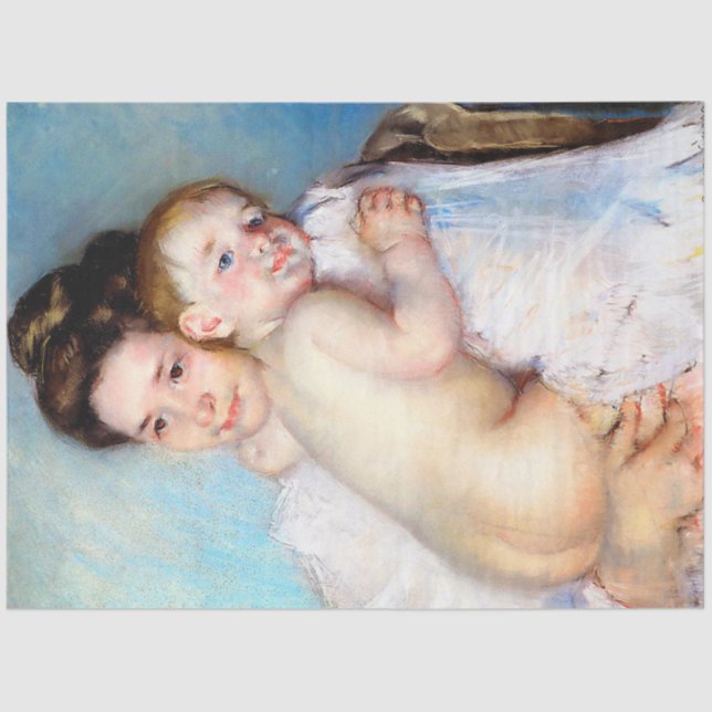 The Young Mother, Cassatt Tissue Paper (Front)