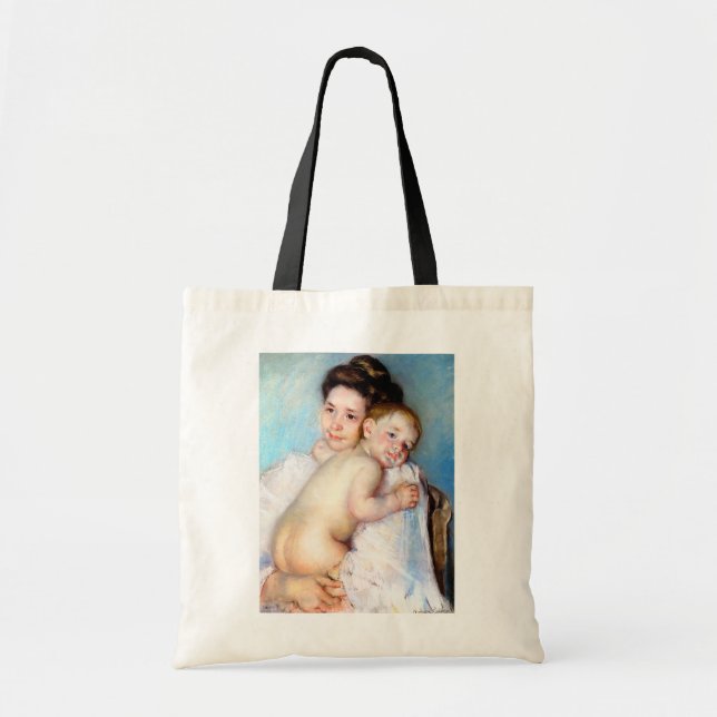 The Young Mother, Cassatt Tote Bag (Front)