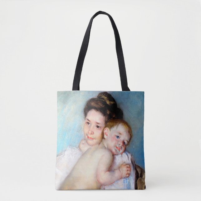 The Young Mother, Cassatt Tote Bag (Front)
