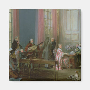 The Young Mozart at the clavichord Magnet