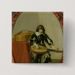 The Young Musician 15 Cm Square Badge