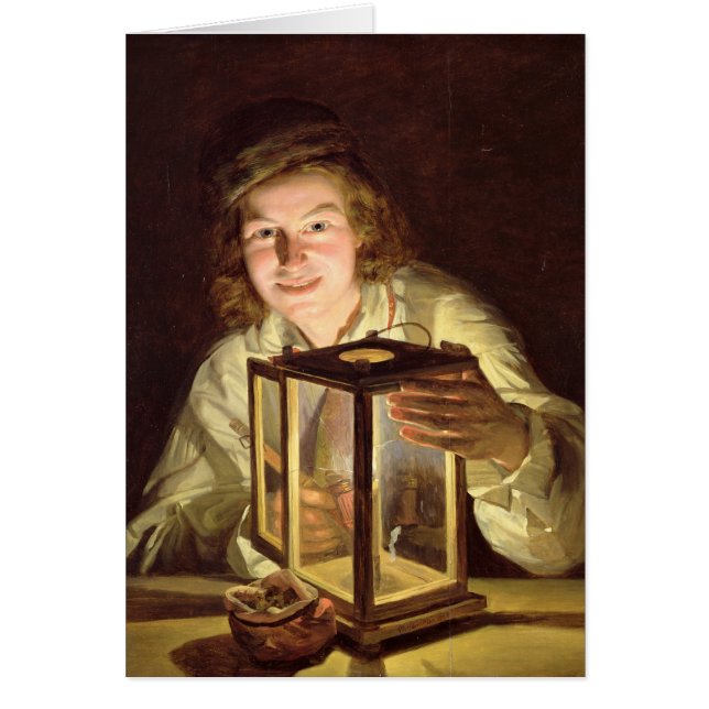The Young Stableboy with a Stable Lamp, 1824 (Front)