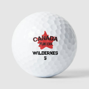 The Yukon Canadians a joke Golf Balls