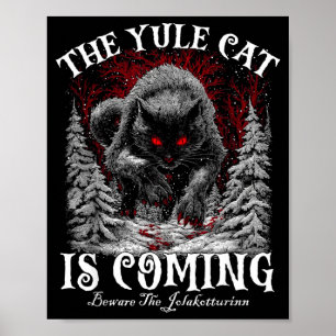 The Yule Cat Is Coming Poster