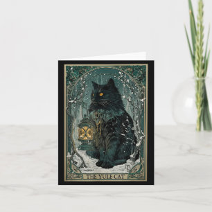 The Yule Cat Tarot Card Christmas