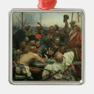 The Zaporozhye Cossacks Metal Ornament