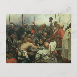 The Zaporozhye Cossacks Postcard