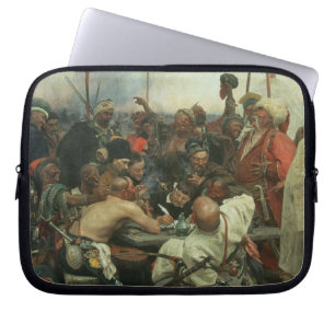 The Zaporozhye Cossacks writing a letter Laptop Sleeve