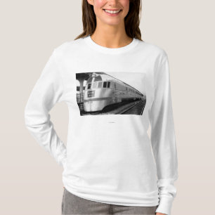 The ZepherStainless Steel Streamlined Train T-Shirt