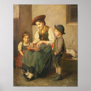 The Zither Player Poster