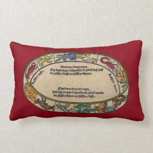 The Zodiac, 1496 Lumbar Cushion