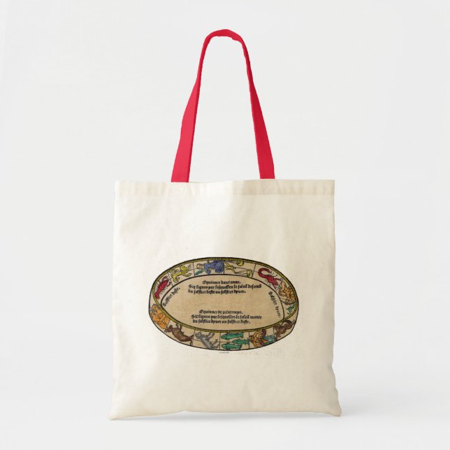 The Zodiac, 1496 Tote Bag (Front)