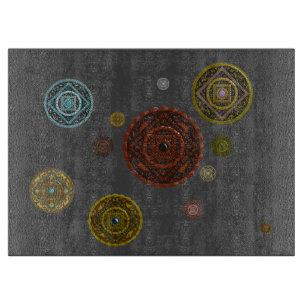 The Zodiac Glass Cutting Board