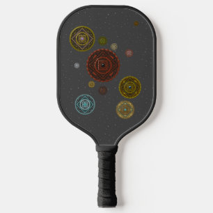 The Zodiac Mandalas Pickleball Paddle