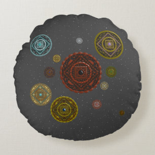 The Zodiac Round Pillow