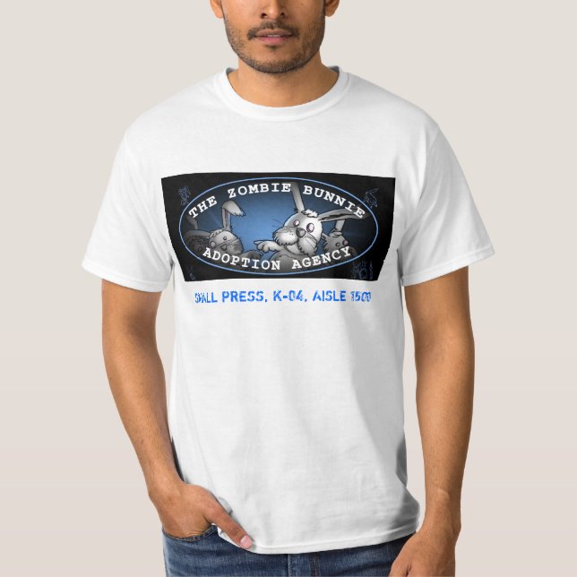The Zombie Bunnie Adoption Agency T-Shirt (Front)