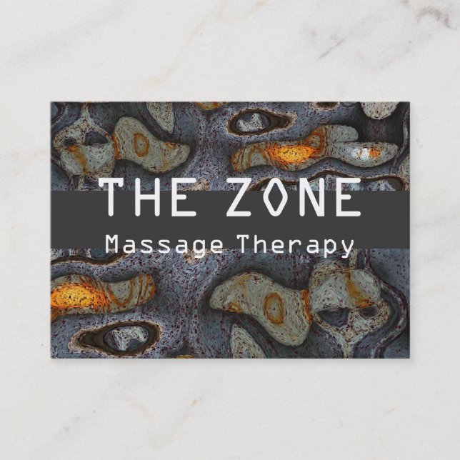 "The Zone" Business Card (Front)