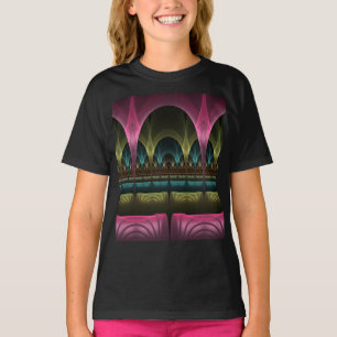 Theater of Fantasy, Abstract Colorful Fractal Art T-Shirt