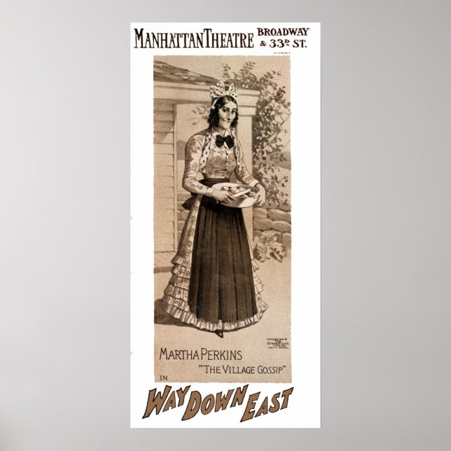 Theatre Advertising Poster (Front)