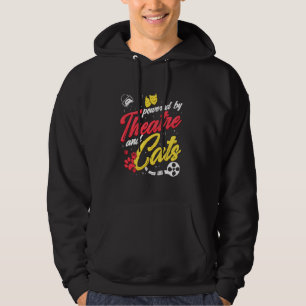 Theatre Cat Theatre Broadway Musical Actor Kitty Hoodie