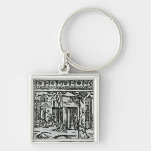 Theatre d'Agriculture et Mesnage des Champs' Key Ring