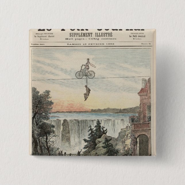 Theatre de la Gaite Performers 15 Cm Square Badge (Front)