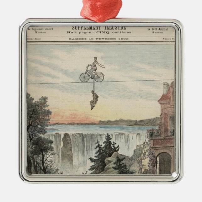 Theatre de la Gaite Performers Metal Ornament (Front)