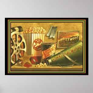 Theatre Decor Poster 13 x 19