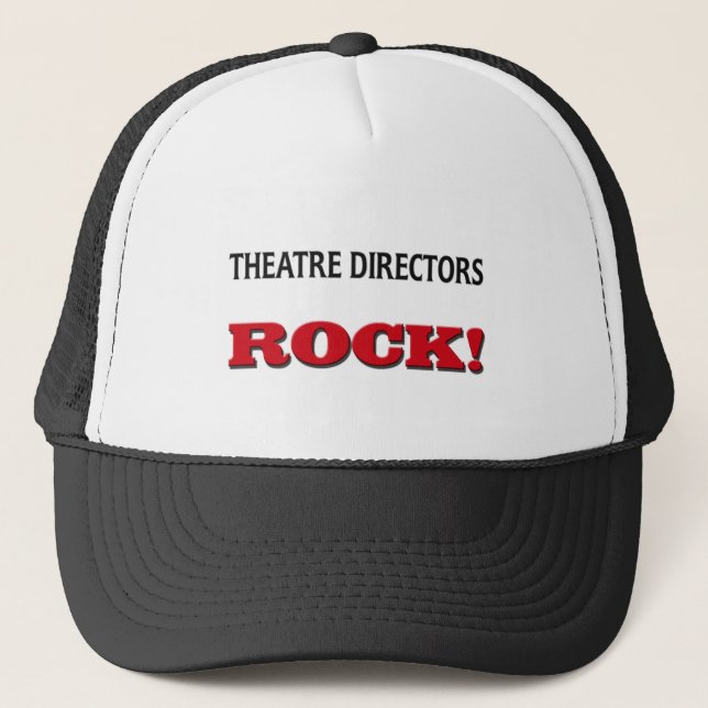 Theatre Directors Rock Trucker Hat (Front)