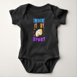 Theatre Is My Sport Actor Drama Baby Bodysuit<br><div class="desc">Theatre Is My Sport Actor Drama. Baby Jersey Bodysuit. Buy the best gift on World Theatre Day 27 March for your family,  friends,  girlfriend,  boyfriend,  girls,  boys,  brothers,  sisters,  mum,  dad,  grandparents,  kids,  and yourself. #worldtheatreday #outfits</div>