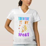 Theatre Is My Sport Actor Drama Women's Football Jersey<br><div class="desc">Theatre Is My Sport Actor Drama. Custom Women's Augusta Replica Football Jersey. Buy the best gift on World Theatre Day 27 March for your family,  friends,  girlfriend,  boyfriend,  girls,  boys,  brothers,  sisters,  mum,  dad,  grandparents,  kids,  and yourself. #worldtheatreday #outfits</div>