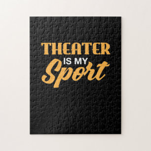 Theatre Is My Sport Jigsaw Puzzle
