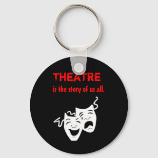 Theatre is the Story of Us All. Key Ring