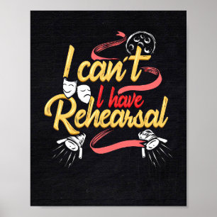 Theatre Life and Theatre Girl Poster