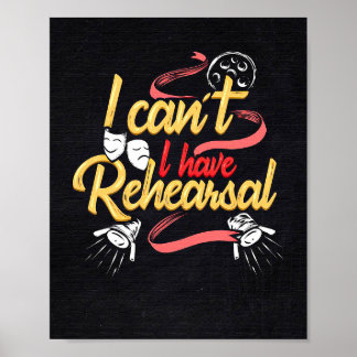 Theatre Life and Theatre Girl Poster