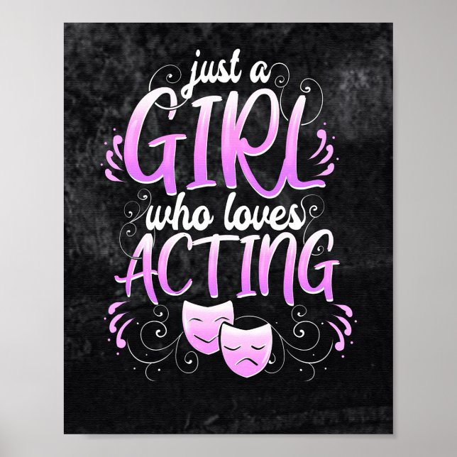 Theatre Life and Theatre Girl Poster (Front)