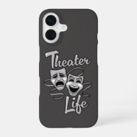 Theatre Life Comedy and Tragedy Masks