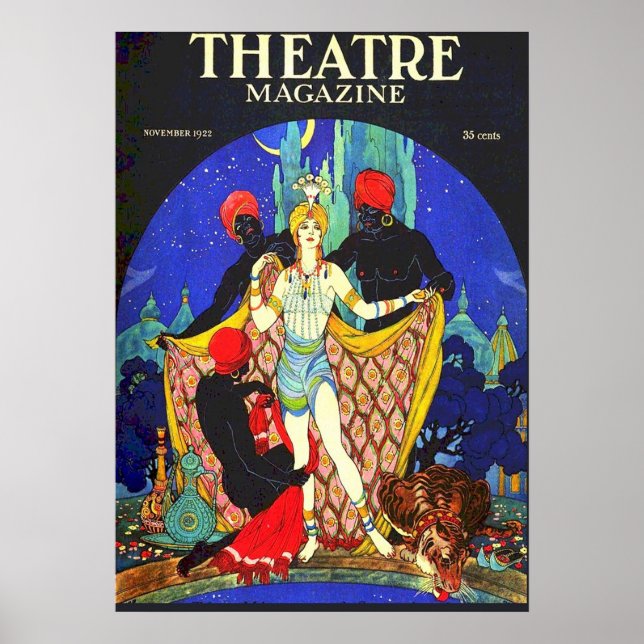 THEATRE MAGAZINE POSTER (Front)