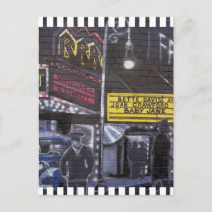 Theatre Marquee Postcard