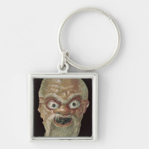 Theatre Mask, East Wall, Oecus 5, 60-50 BC Key Ring