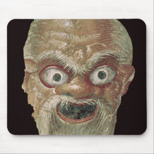 Theatre Mask, East Wall, Oecus 5, 60-50 BC Mouse Pad