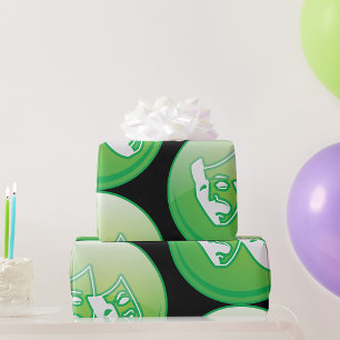 Theatre Mask Symbol Wrapping Paper