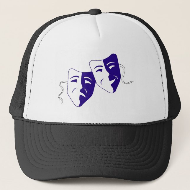 Theatre Masks Trucker Hat (Front)